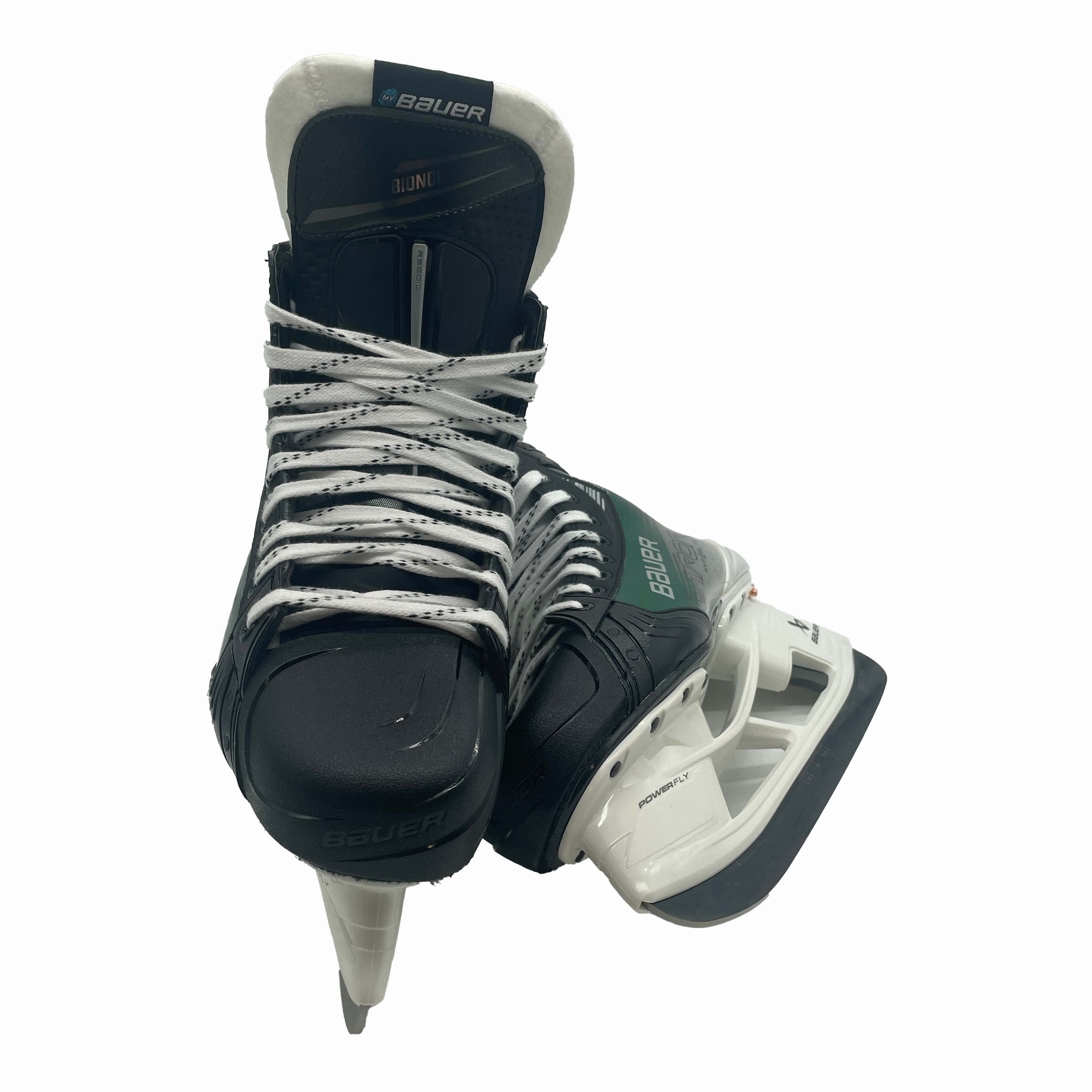 Bauer Vapor Hyperlite 2 – Patins de hockey Pro Stock – Taille 9.75E (Vert)